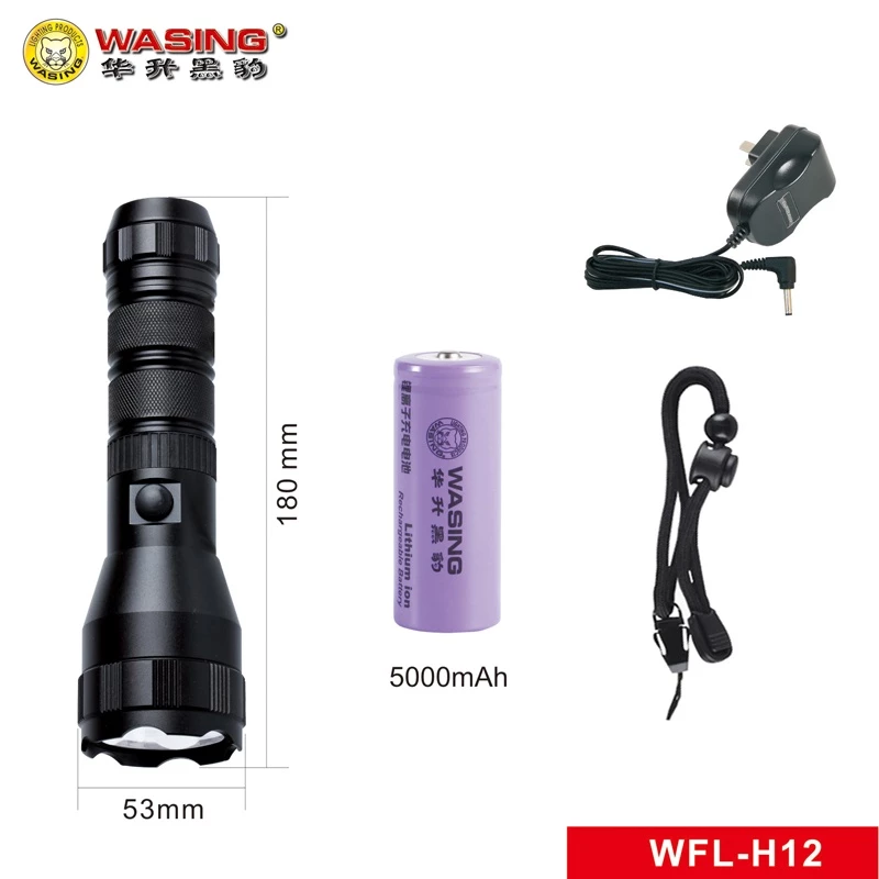 Đèn pin wasing WFL-H12 || Chính Hãng