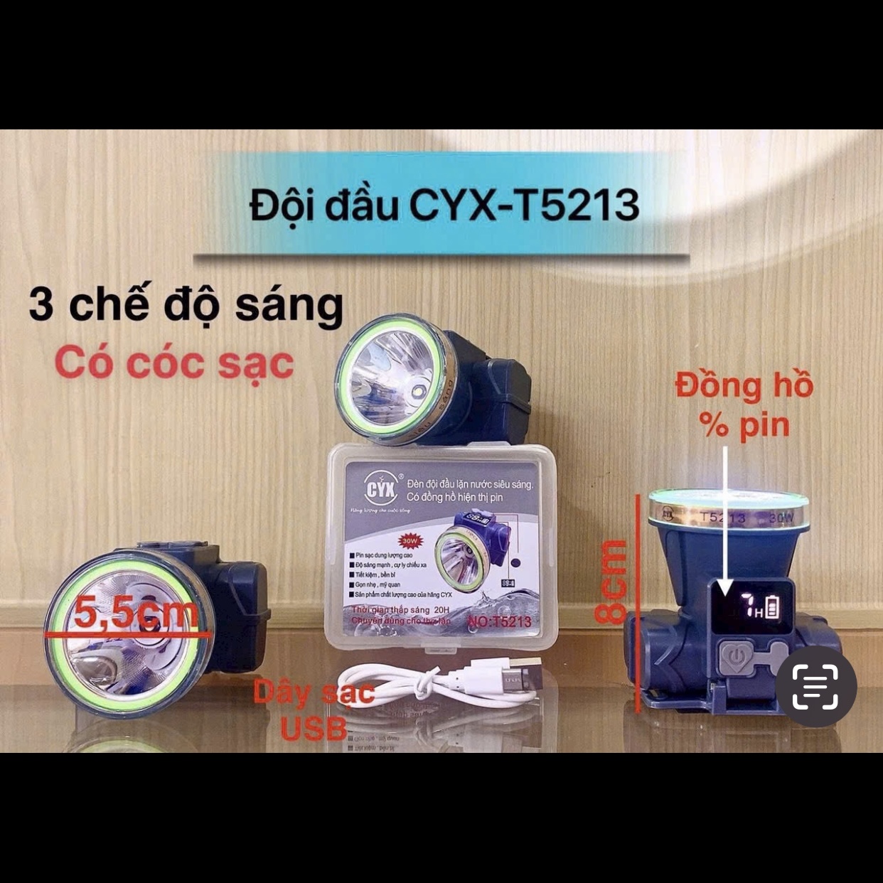 Đèn đội đầu CYX T5213