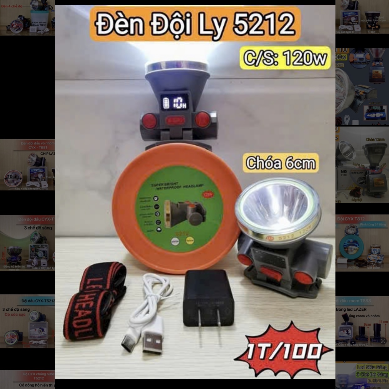 Đèn đội đầu Ly 5212