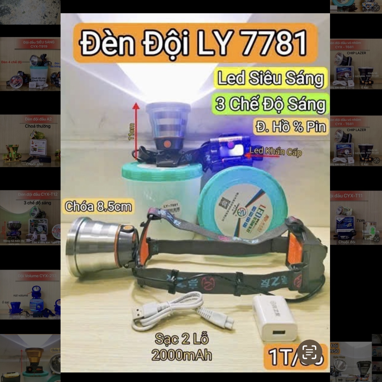 Đèn đội đầu Ly 7781