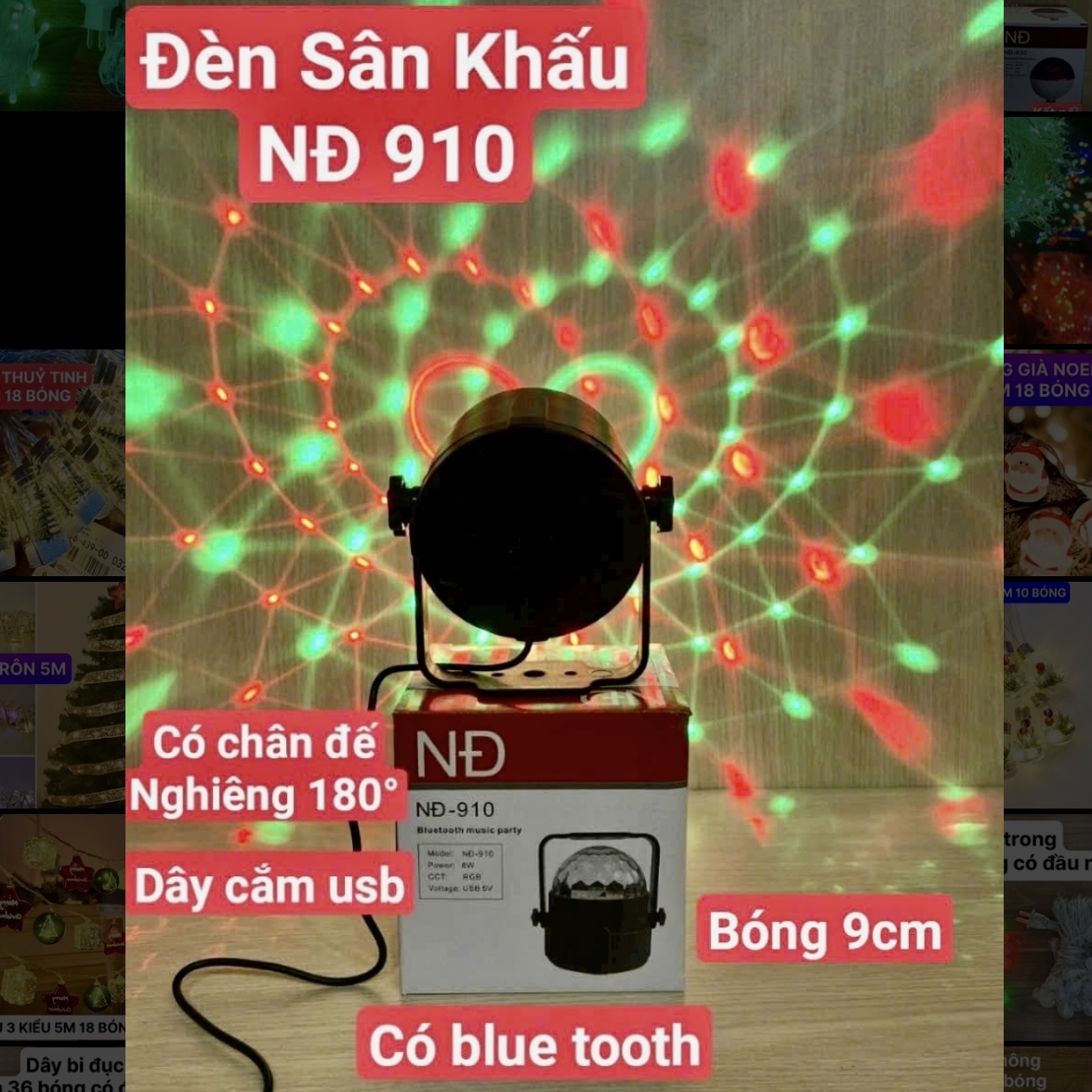 Đèn sân khấu NĐ 910